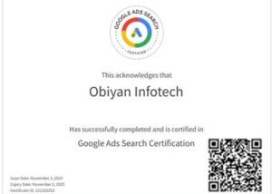 google-ads-search-certificate-obiyan-infotech