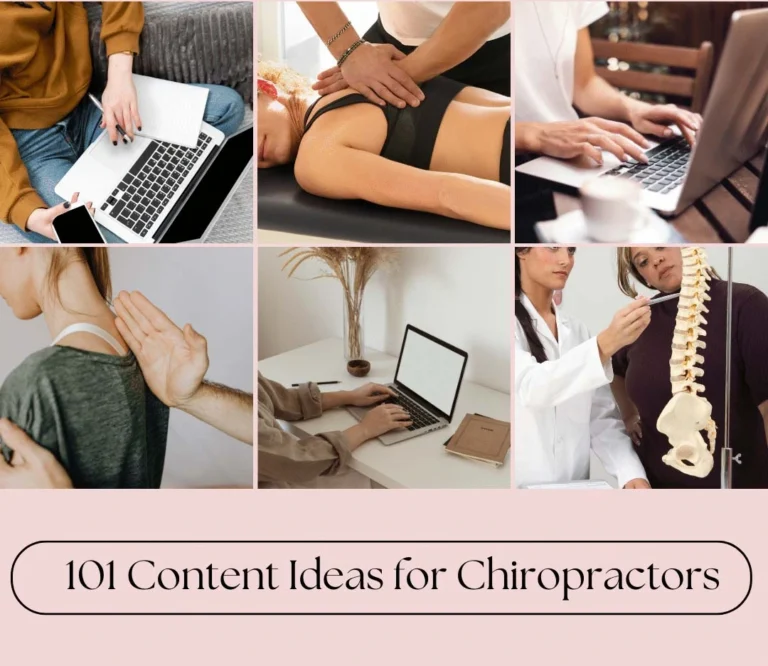 Informative Chiropractic SEO Content