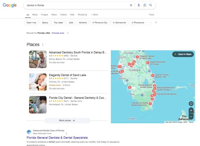 SEO Dentist in Florida